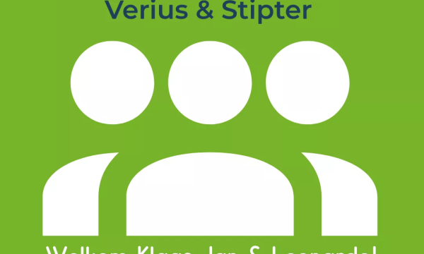 Versterking directieteam Verius & Stipter
